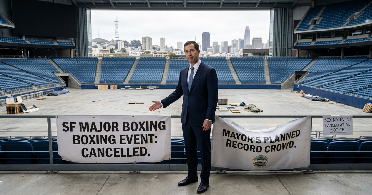 Mayor Daniel Lurie’s plan for record-breaking boxing match collapses