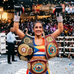 Home 7 Amanda Serrano stops Cheyenne Hanson in second round to retain WBA, WBO titles