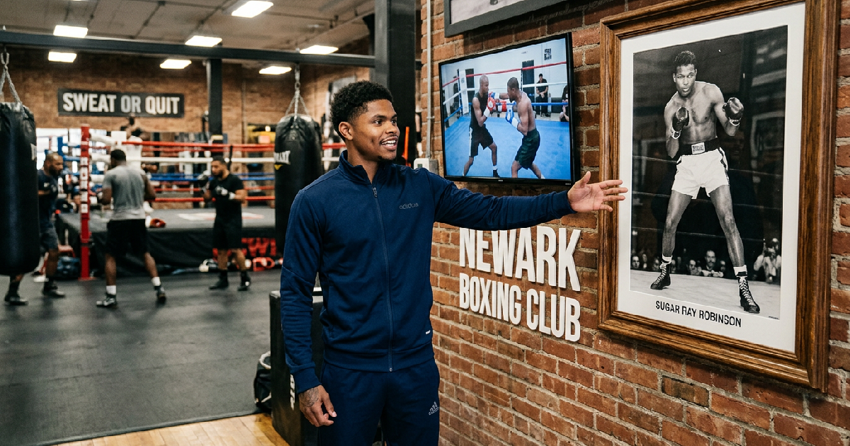 Shakur Stevenson calls Sugar Ray Robinson "buns," citing poor defensive stance