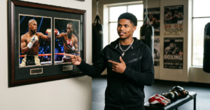 Shakur Stevenson names Floyd Mayweather Jr. as only boxer to challenge Terence Crawford