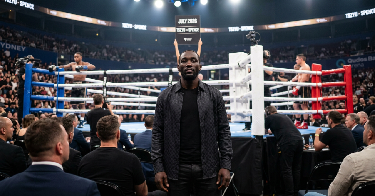 Terence Crawford backs Errol Spence Jr. to beat Australian fighter in July 2026 bout
