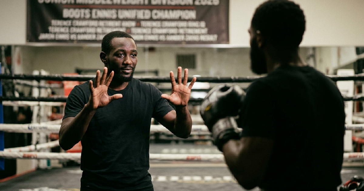 Terence Crawford Jaron Ennis ring IQ: Terence Crawford claims "10 paces ahead" of Jaron Ennis in ring intelligence