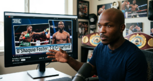 Tim Bradley calls O'Shaquie Foster "2.0 Crawford" on YouTube on March 2, 2026 3 Tim Bradley calls O'Shaquie Foster "2.0 Crawford" on YouTube on March 2, 2026