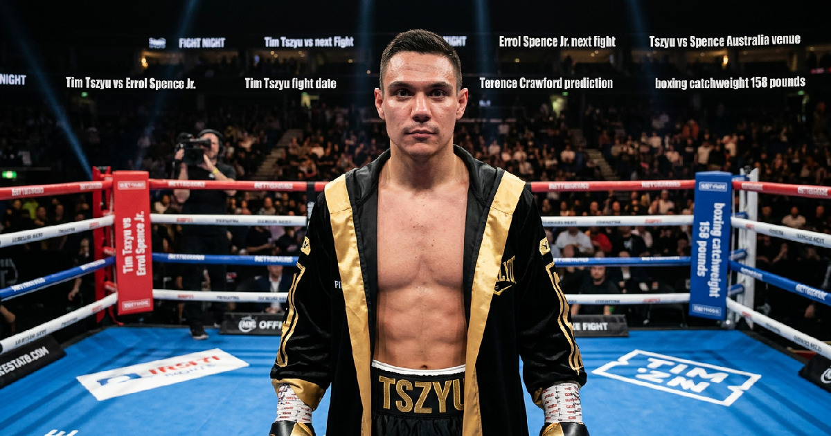 Tim Tszyu rejects Terence Crawford's Errol Spence Jr. prediction for July 25 bout