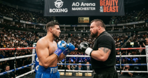 Tommy Fury fights Eddie The Beast on June 13, 2026, in Manchester