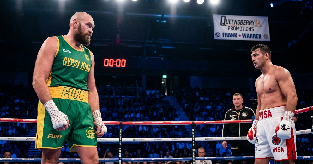 Tyson Fury confirms Nelson Hysa as top candidate for summer return bout