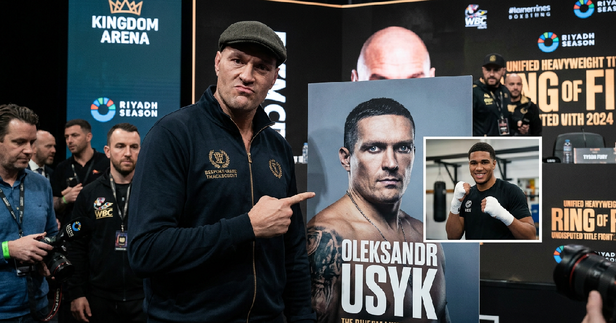 Tyson Fury Moses Itauma fight: Tyson Fury ridicules Oleksandr Usyk's refusal to fight Moses Itauma