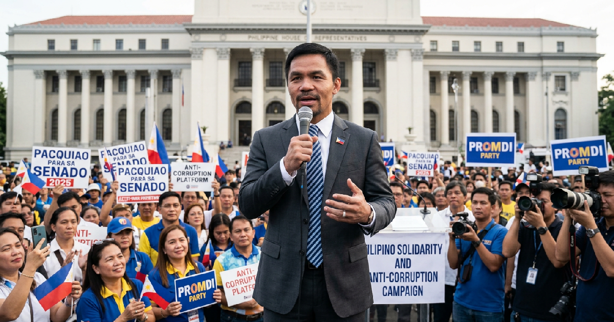 What Was Manny Pacquiao's Political Career Like?