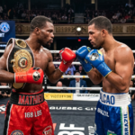 Home 4 Wilkens Mathieu defends NABF title against Esquiva Falcao in Quebec City