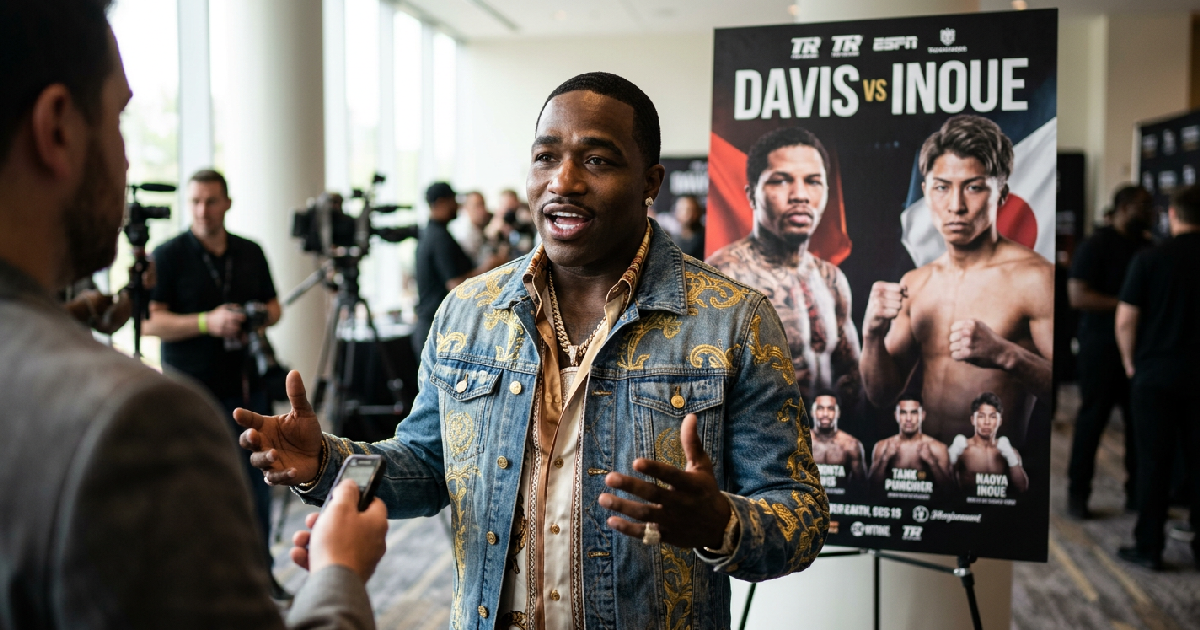 Adrien Broner predicts Gervonta Davis will quickly knock out Naoya Inoue