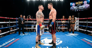 Andy Ruiz Jr. makes long-awaited return against Damian Knyba in Newark 4 Andy Ruiz Jr. vs. Damian Knyba: Andy Ruiz Jr. makes long-awaited return against Damian Knyba in Newark