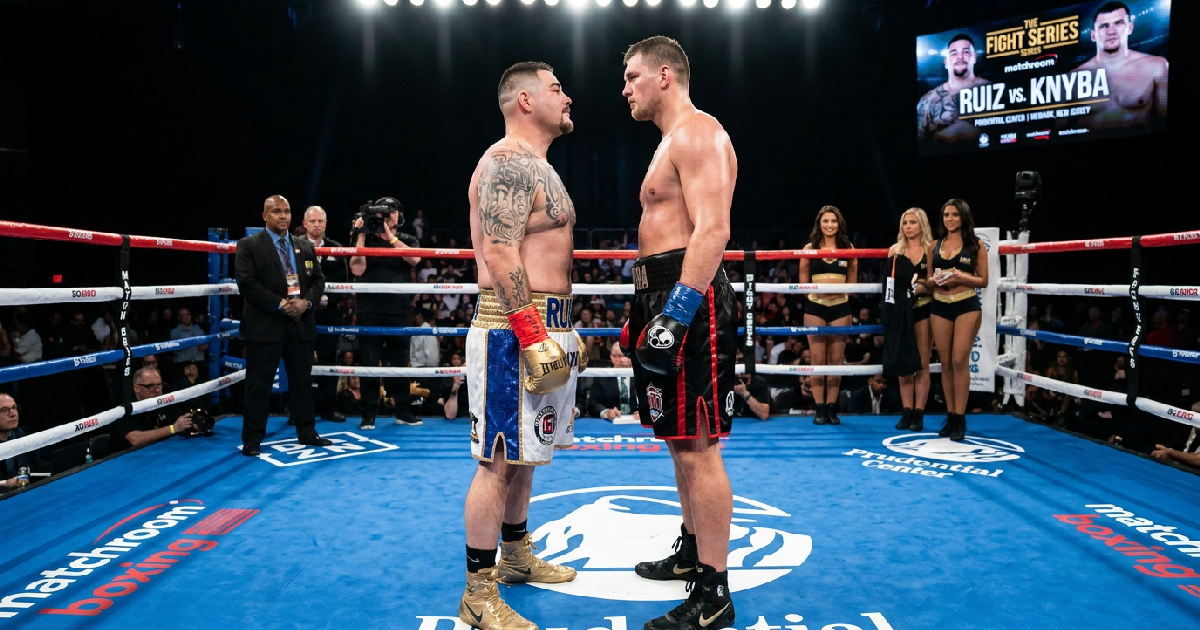 Andy Ruiz Jr. vs. Damian Knyba: Andy Ruiz Jr. makes long-awaited return against Damian Knyba in Newark