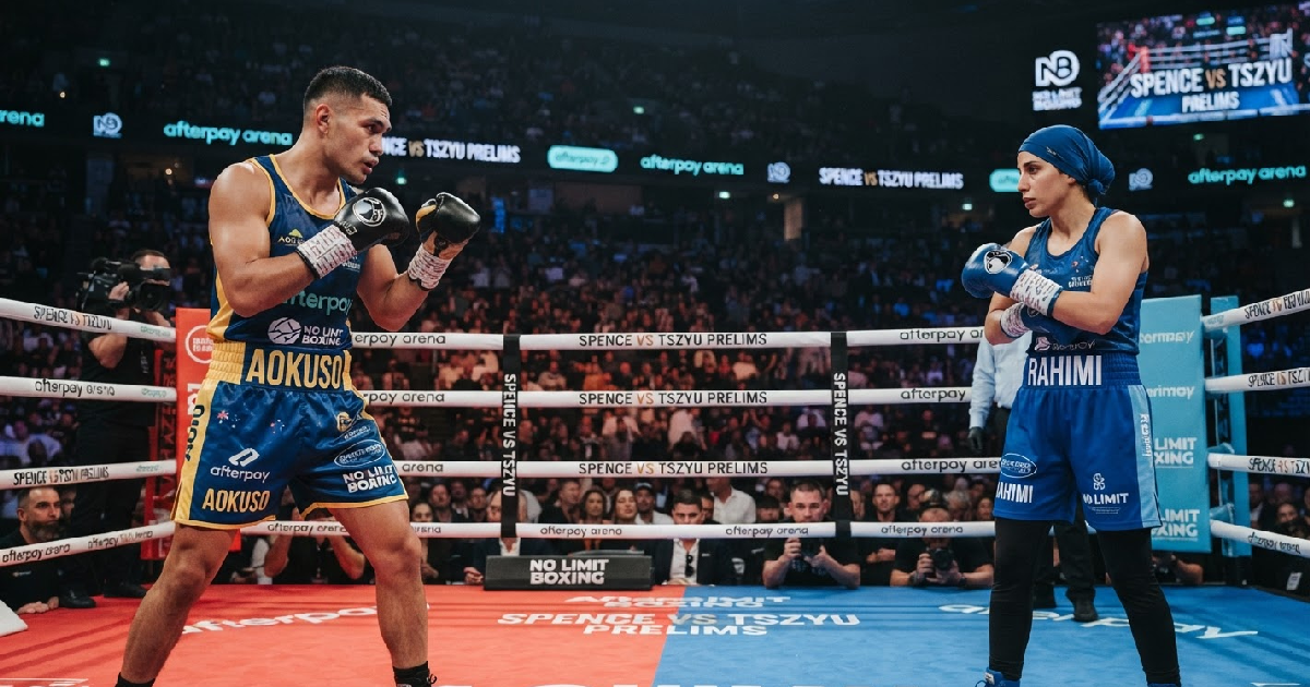 Spence Tszyu prelims: Unbeaten Prospects Paulo Aokuso, Tina Rahimi Bolster Spence-Tszyu Prelims in Sydney