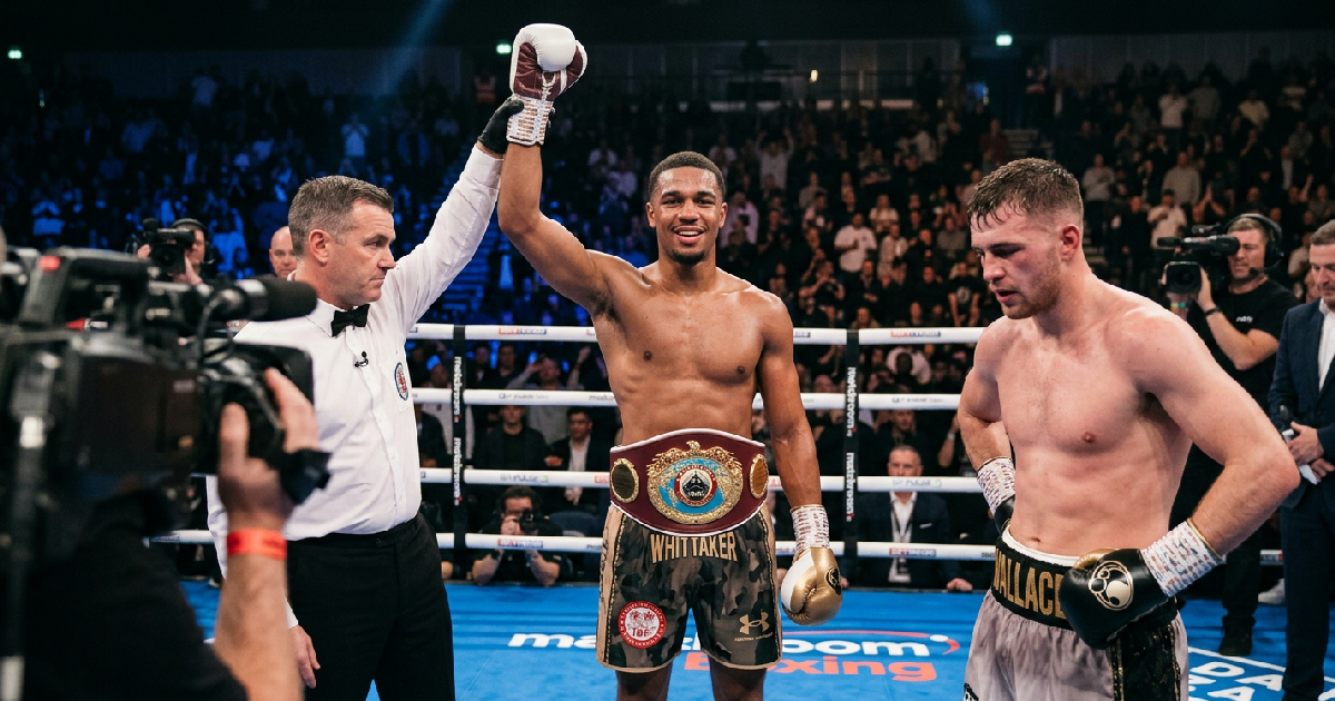Ben Whittaker reportedly faces Conor Wallace in light heavyweight eliminator October 3