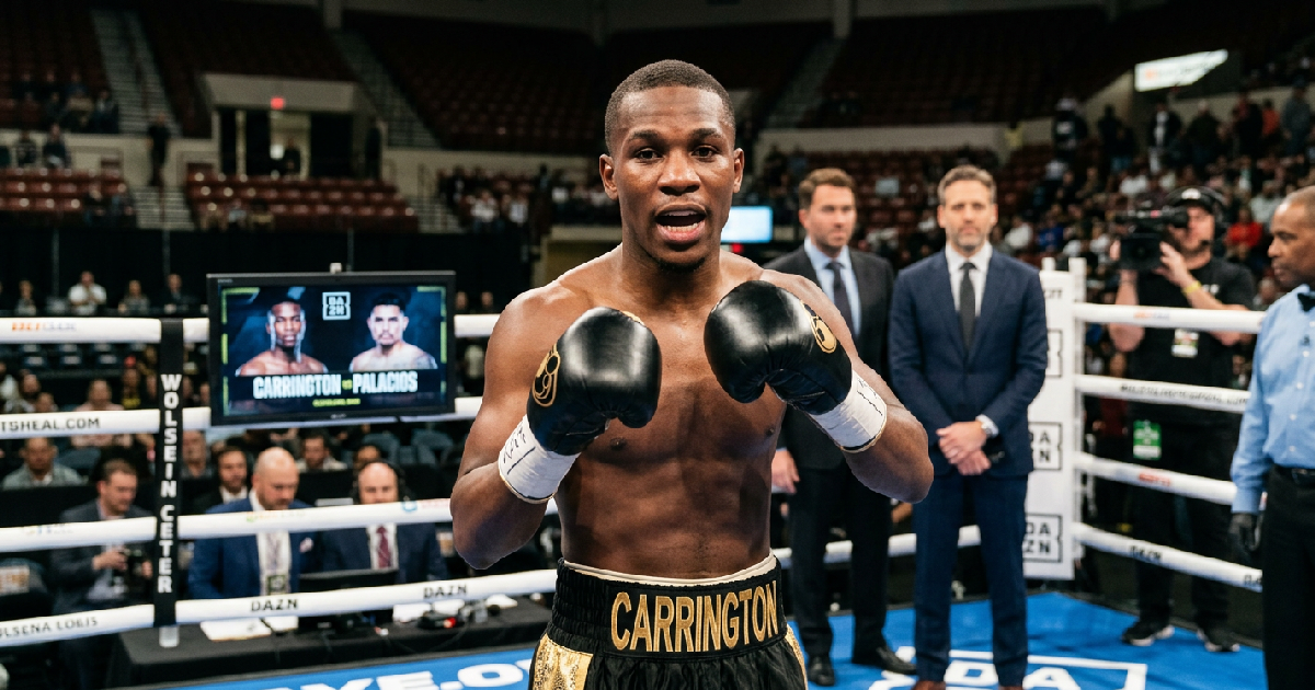 Bruce Carrington calls out broadcast team over criticism of Palacios win