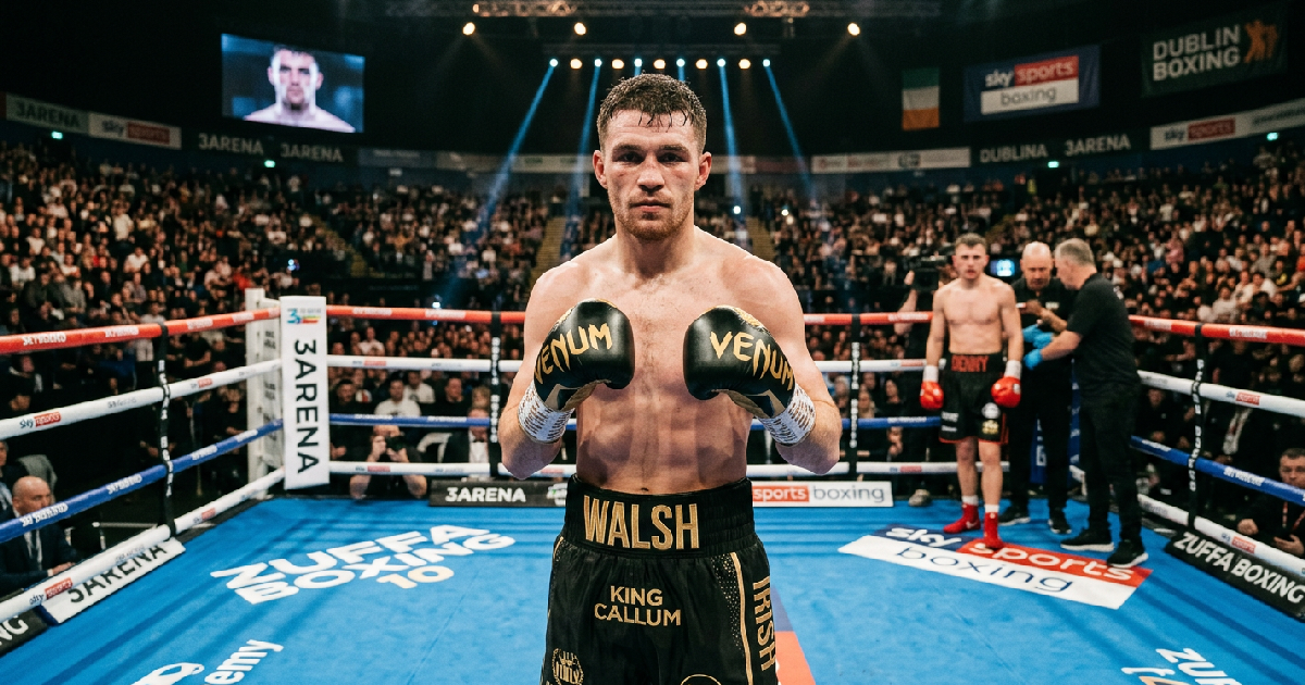 Callum Walsh Aims for Knockout, Career-Best Performance Against Tyler Denny in Dublin