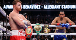 Canelo Alvarez rules out David Benavidez mega-fight over "payday" pursuit 2 Canelo Alvarez David Benavidez: Canelo Alvarez rules out David Benavidez mega-fight over "payday" pursuit