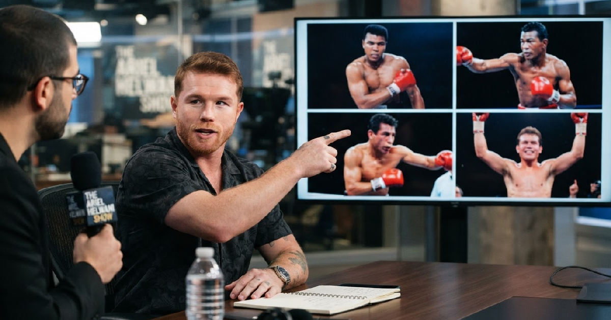Canelo Alvarez names his top four boxing legends, sparks debate with surprising choice