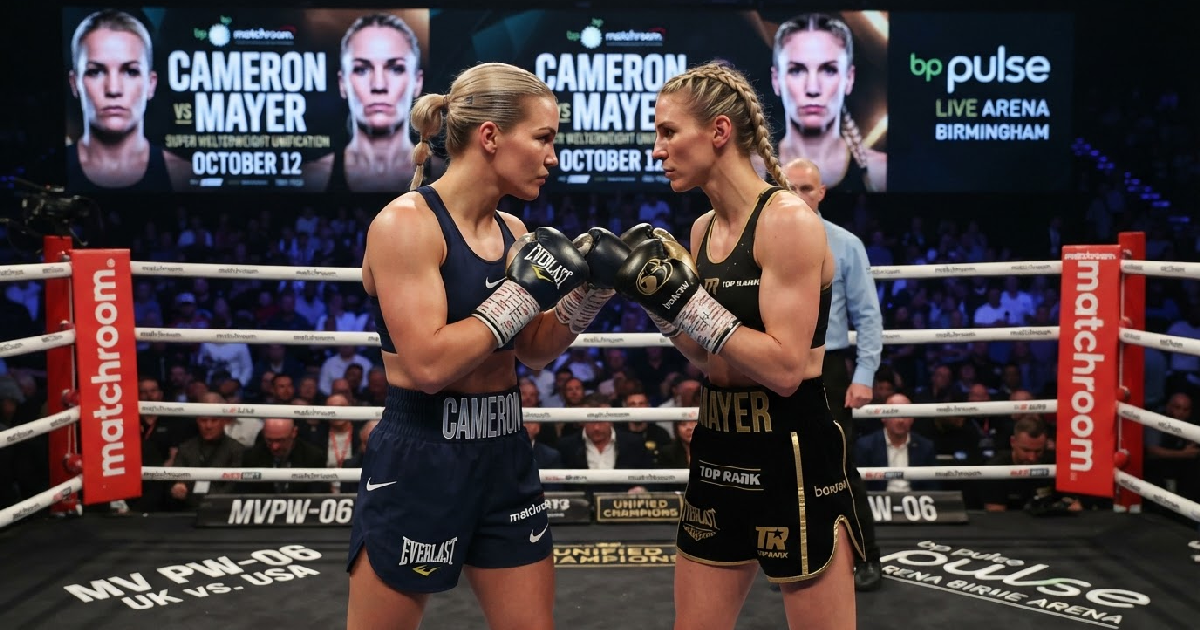 Chantelle Cameron Mikaela Mayer fight: Chantelle Cameron and Mikaela Mayer set for super welterweight unification