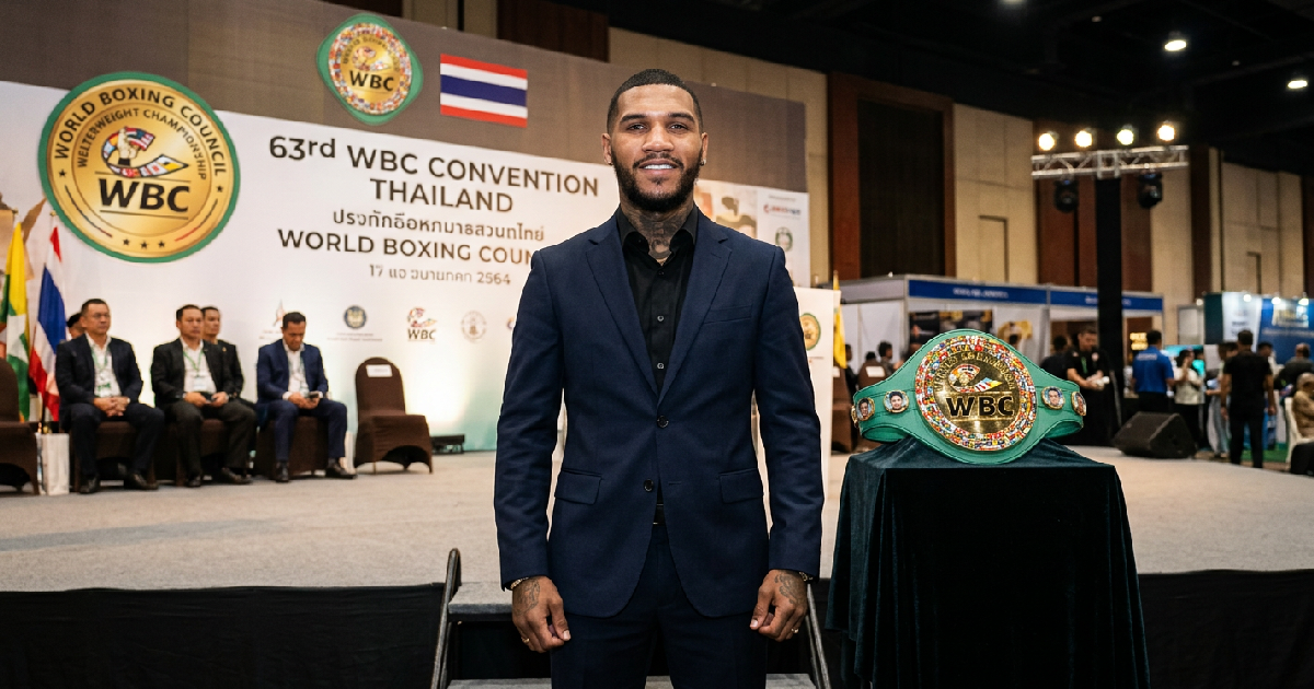 Conor Nigel Benn named WBC No. 1 welterweight contender in Thailand