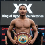 Devin Haney calls Richardson the "King of Hypothetical Victories" on July 1