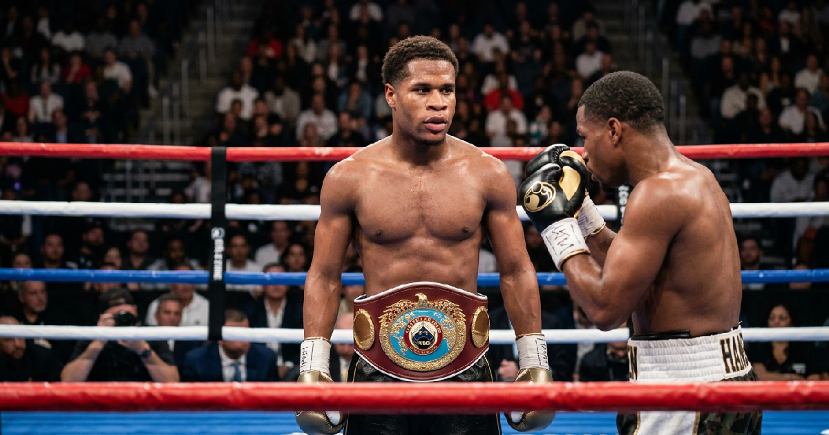 Devin Haney clinch style: Devin Haney dismisses clinch style critics, points to career success