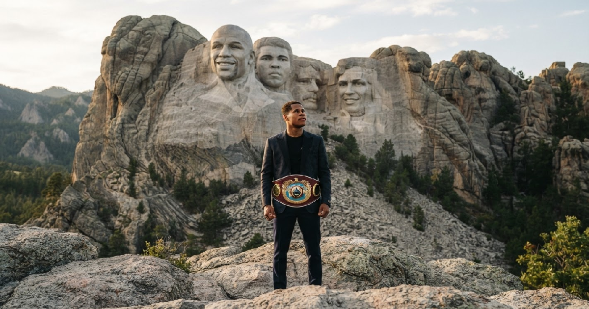 Devin Haney Mount Rushmore: Devin Haney names Floyd Mayweather Jr., Muhammad Ali to all-time boxing Mount Rushmore