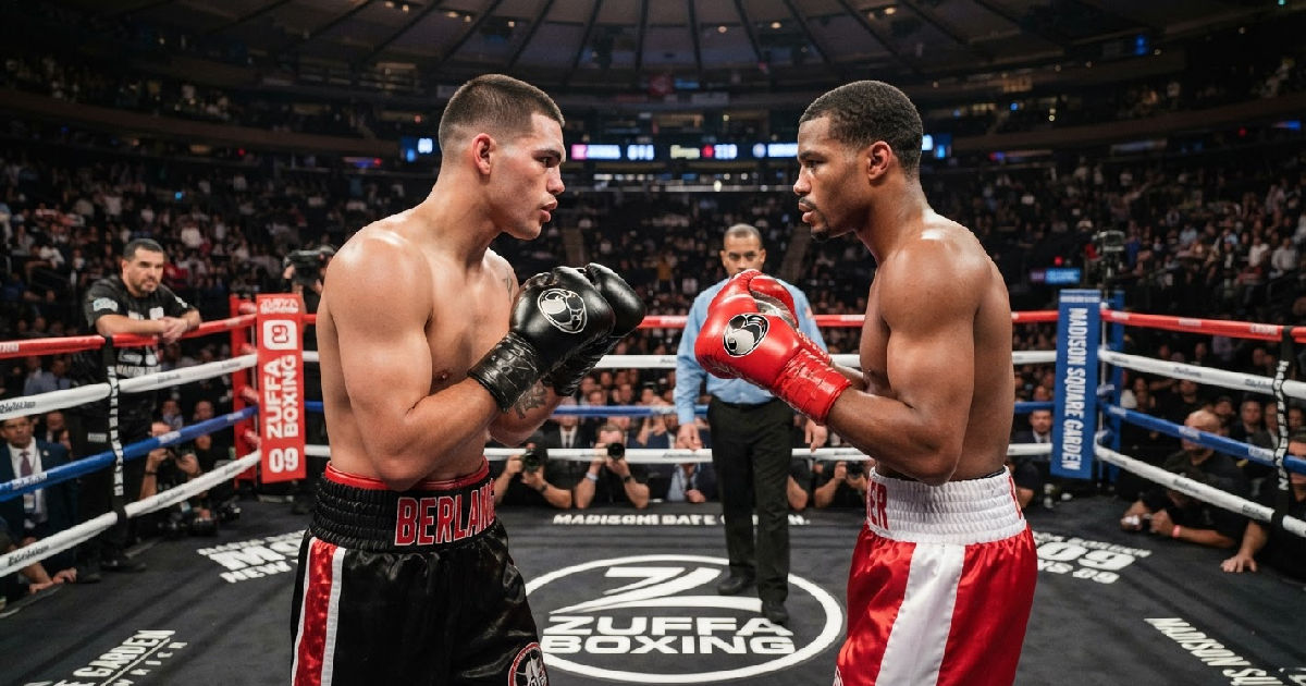 Edgar Berlanga Zuffa Boxing debut: Edgar Berlanga faces make-or-break moment in Zuffa Boxing debut at Madison Square Garden