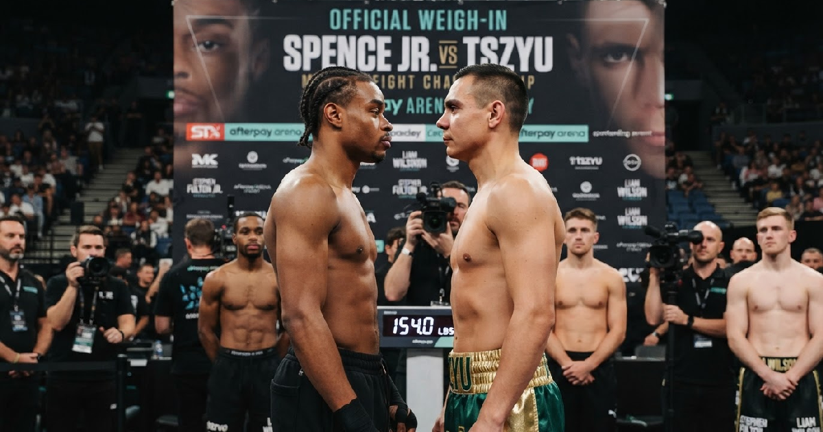 Errol Spence Jr. Tim Tszyu: Errol Spence Jr. and Tim Tszyu set for pivotal Sydney middleweight clash
