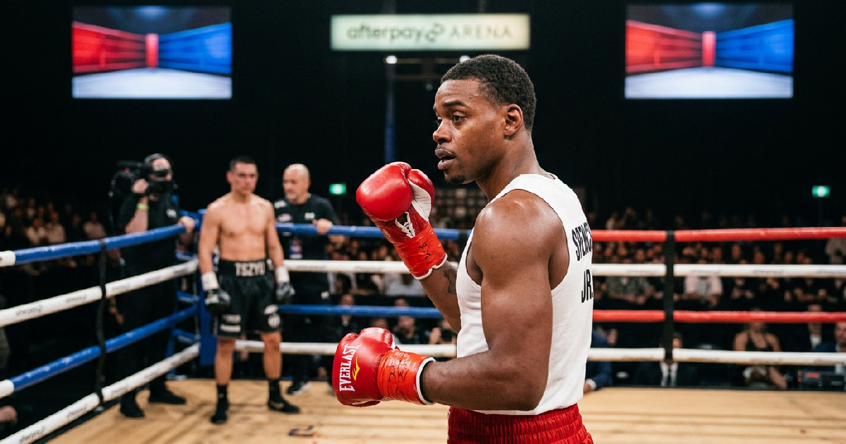Errol Spence Warns Tim Tszyu: Errol Spence Jr. warns Tim Tszyu of stoppage loss for July 25 fight