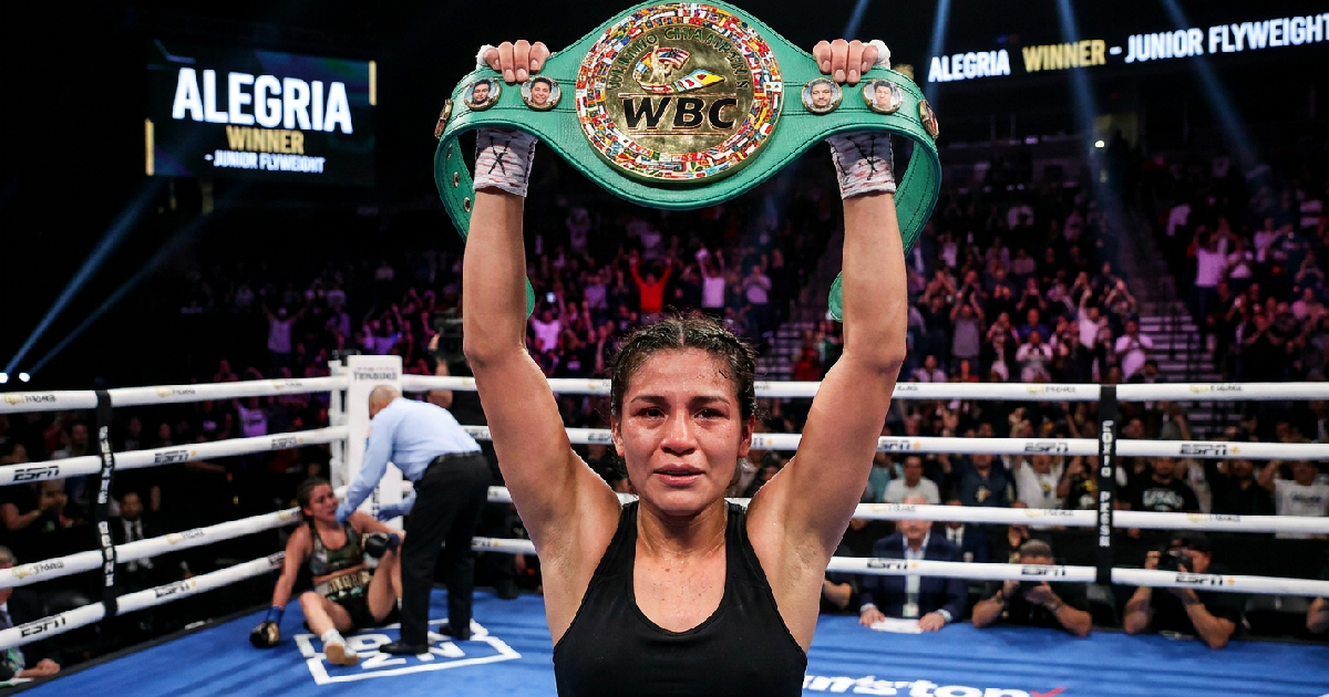 Estefany Alegria junior flyweight: Estefany Alegria's dominant victory reshapes junior flyweight landscape