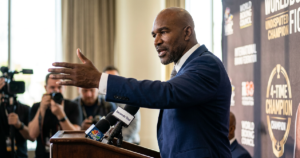 Evander Holyfield declares himself superior to