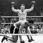 Gene Fullmer dethrones Sugar Ray with seventh-round knockdown at Madison Square Garden