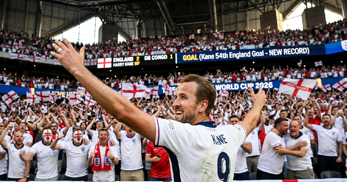 Harry Edward Kane sets England World Cup goal record in Atlanta victory