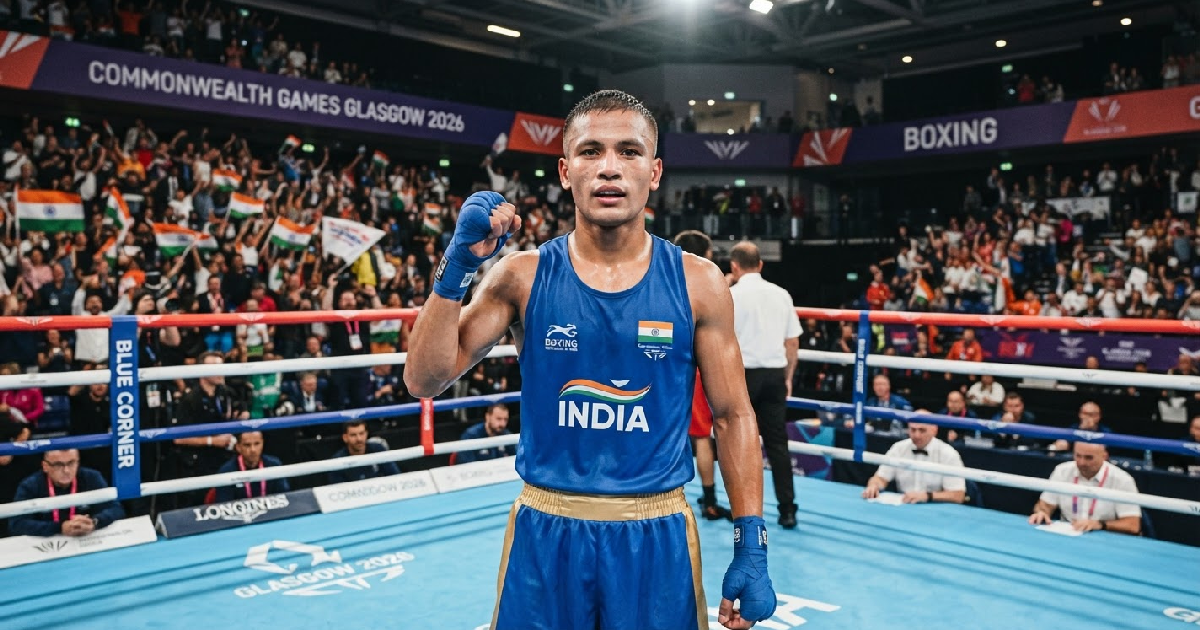 Jadumani Singh Mandengbam secures Commonwealth Games 2026 boxing medal for India
