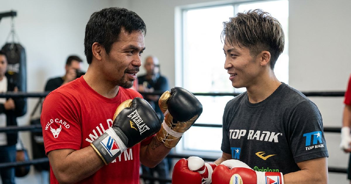 Home 1 Manny Pacquiao Naoya Inoue: Manny Pacquiao picks Naoya Inoue as favorite boxer for speed, movement