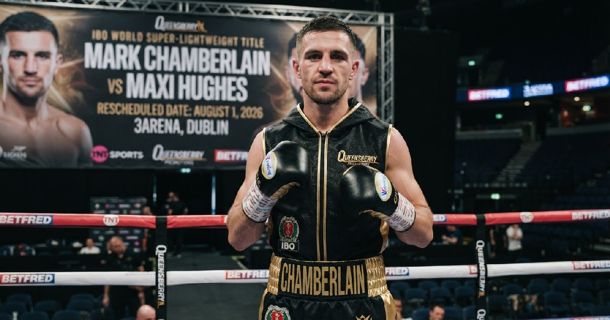 Mark Chamberlain reveals serious chest infection delayed
