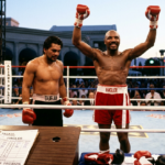 Marvelous Marvin Hagler beats Roberto Manos de Piedra by unanimous decision