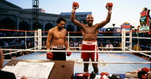 Marvelous Marvin Hagler beats Roberto Manos de Piedra by unanimous decision 5 Marvelous Marvin Hagler beats Roberto Manos de Piedra by unanimous decision
