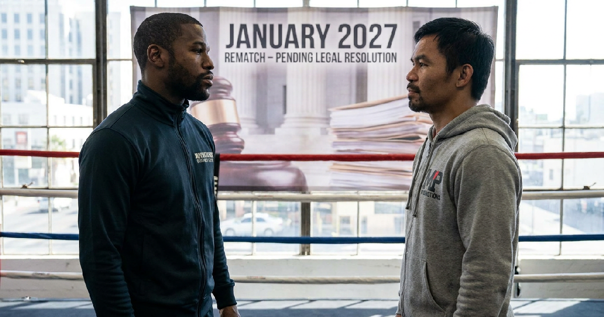 Mayweather Pacquiao rematch: Floyd Mayweather Jr. vs. Manny Pacquiao Rematch Targets Tentative January 2027 Date Amid Lega...