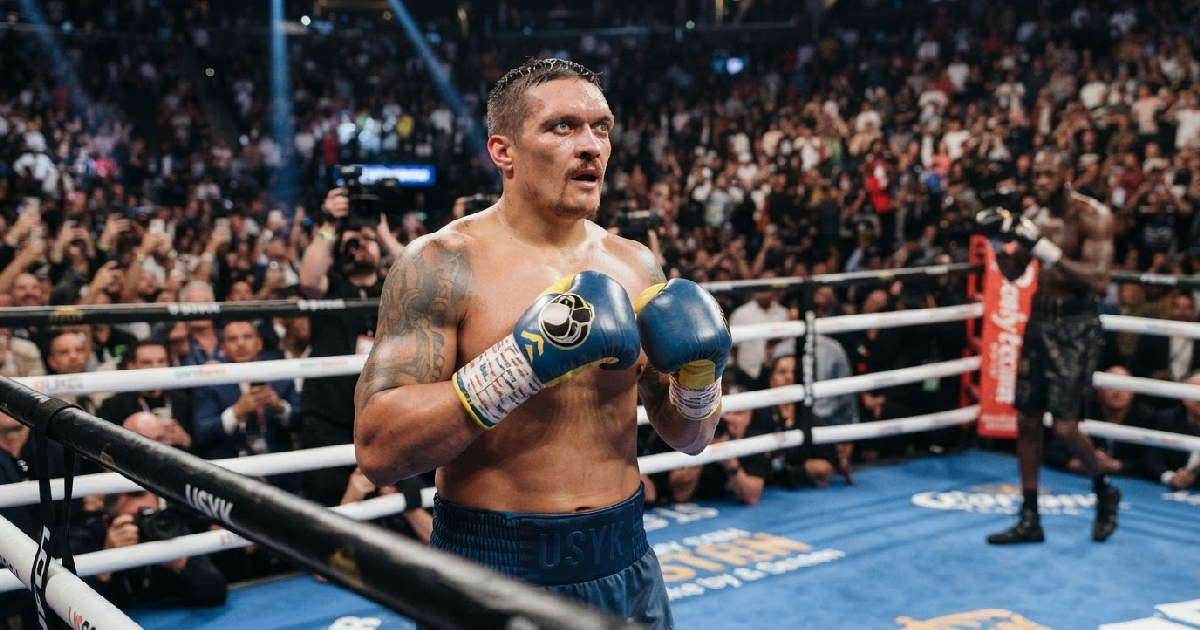 Home 1 Oleksandr Usyk hints at Deontay Wilder for "last dance" in the US