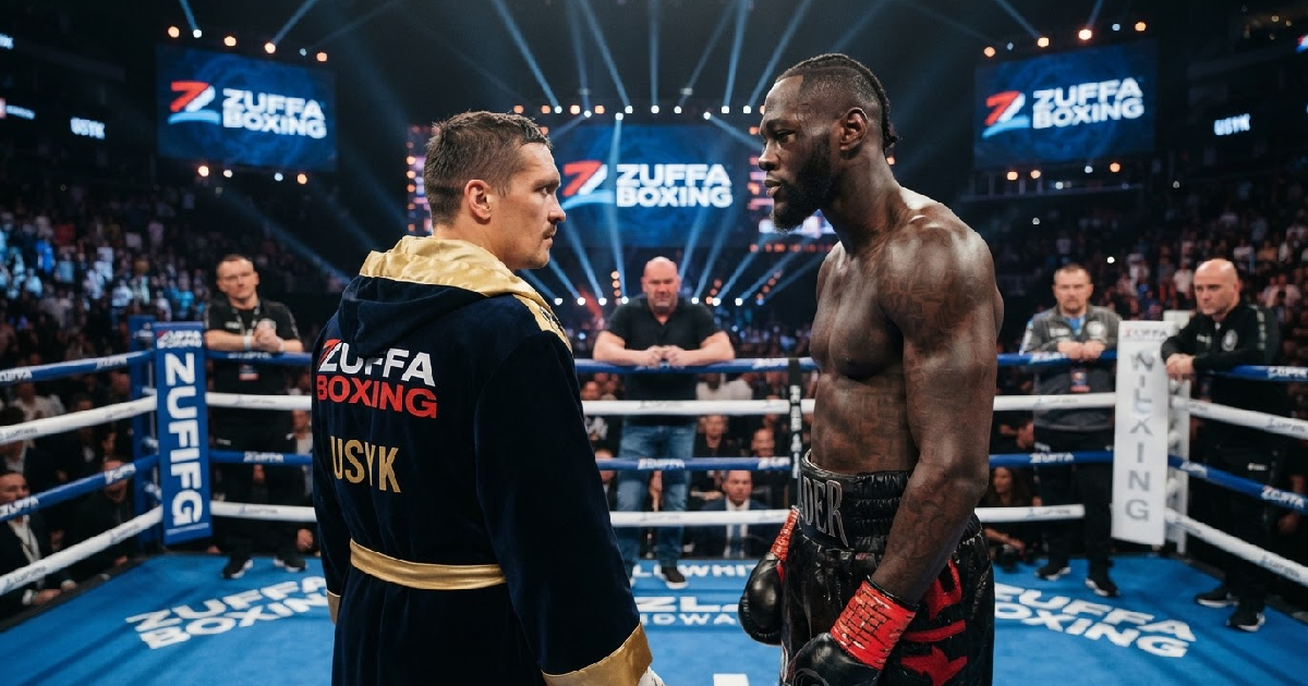 Oleksandr Usyk Zuffa Boxing: Oleksandr Usyk open to Zuffa Boxing title fight against Deontay Wilder for career finale