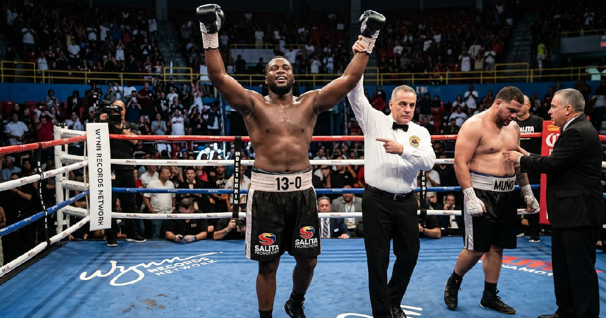 Pryce Taylor defeats Issac Muñoz by unanimous decision in San Juan, Puerto Rico