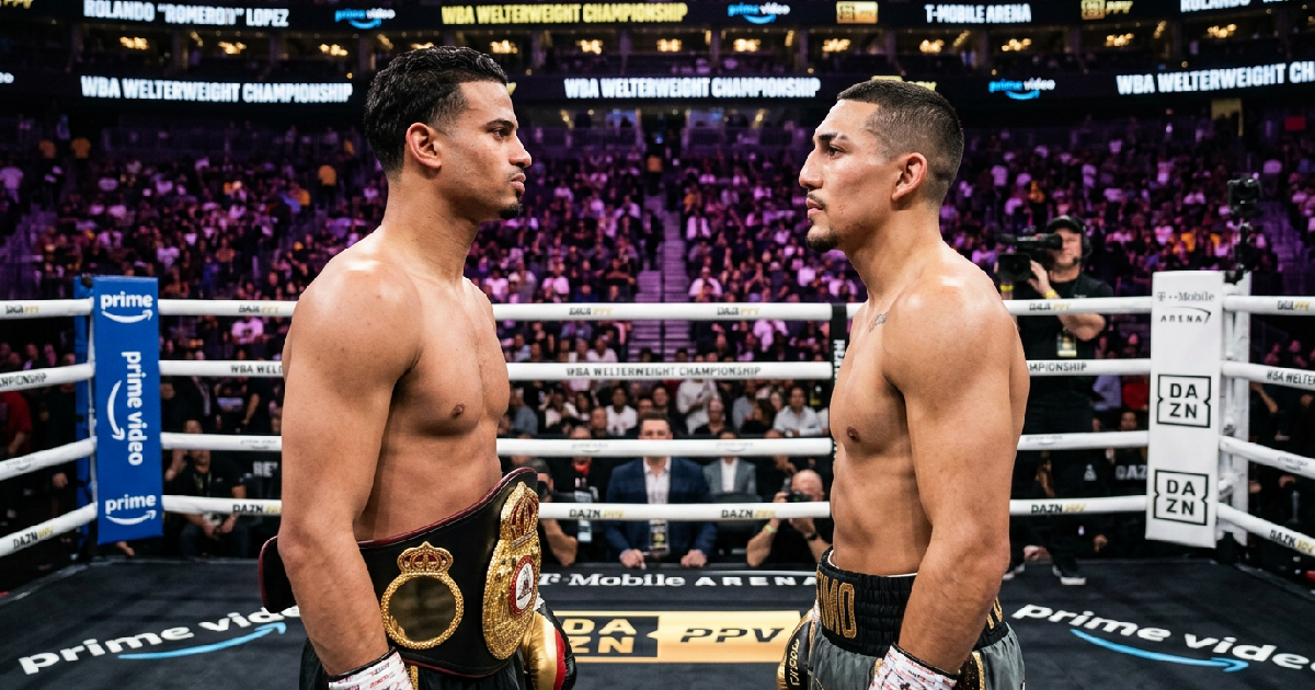 Rolando Romero defends WBA welterweight title against Teofimo Lopez on August 22