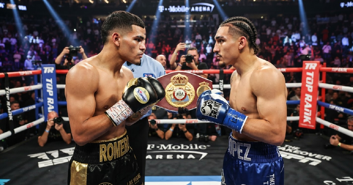Rolly Romero Teofimo Lopez title fight: Rolly Romero, Teofimo Lopez Defend Welterweight Title Bout Amid Criticism