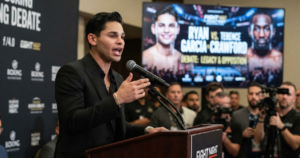 Ryan Garcia questions Crawford opposition: Ryan Garcia Intensifies Boxing Debate, Questions Terence Crawford's Opponent Qu...