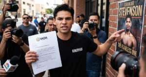 Ryan Garcia VADA demands: Ryan Garcia blasts Shakur Stevenson over VADA testing, claims 'they're terrified'