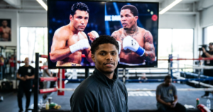 Shakur Stevenson predicts Gervonta Davis beats prime De La Hoya 2 Shakur Stevenson predicts prime Oscar De: Shakur Stevenson predicts Gervonta Davis beats prime De La Hoya
