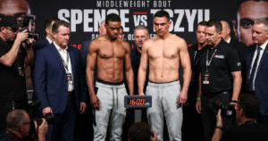 Spence vs Tszyu weight: Errol Spence Jr. vs. Tim Tszyu: Late Weight Change, Travel Woes Mar Blockbuster Bout