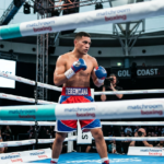 Home 2 Teremoana Teremoana targets DeAndre Savage on August 12 Gold Coast card